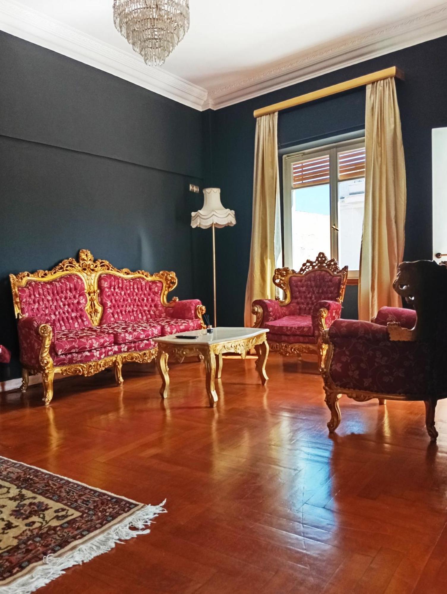 Iris Baroque Apartment Elefszína Kültér fotó